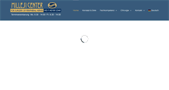 Desktop Screenshot of millesicenter.com